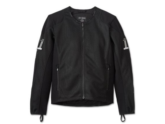 98185-24VM/000M, Jacket-HD Shield,Mesh,black,PP