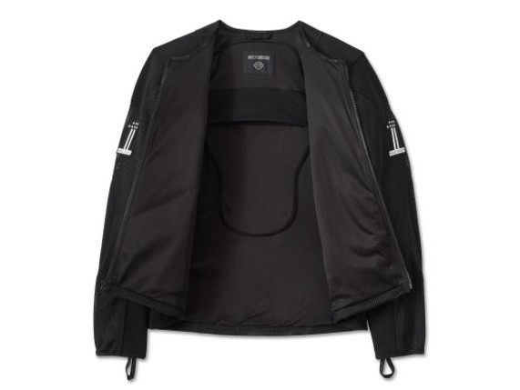 98185-24VM/000M, Jacket-HD Shield,Mesh,black,PP