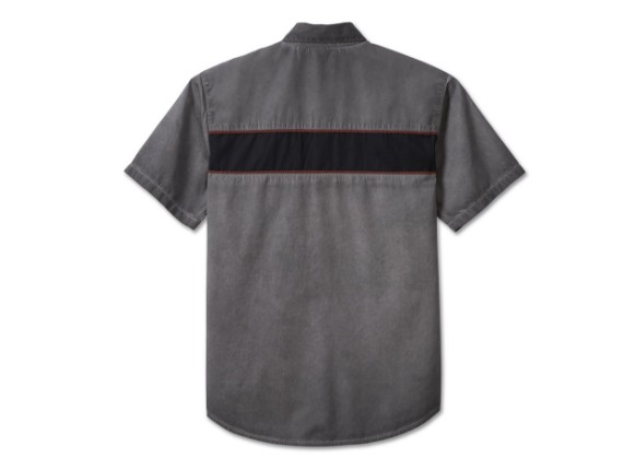 99004-23VM/000L, Shirt-Woven,Dark grey Colorblo