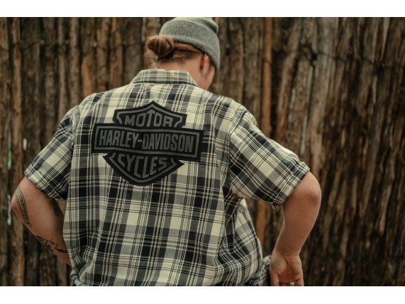 99256-25VM/000L, Shirt-Woven,grey/grey Plaid
