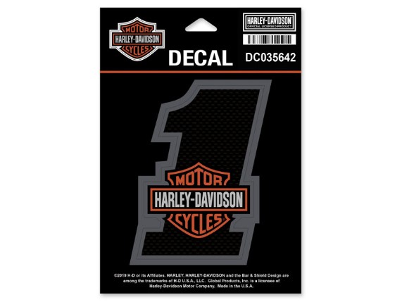 DC035642, Decal Bar& Shield