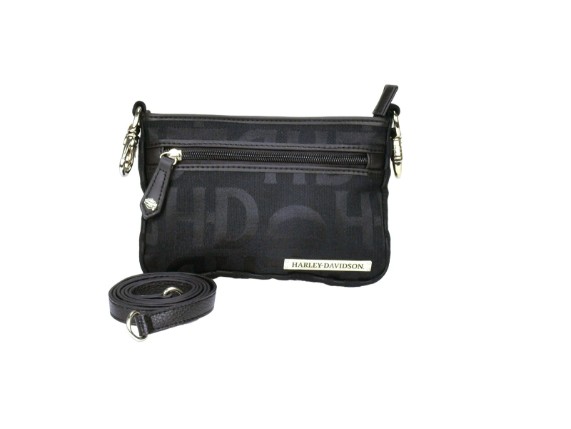 HD3492J-BLACK, Black HD Jacq Hip Bag