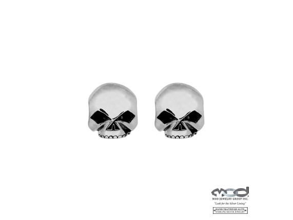 HDE0377, Skull Post Earrings