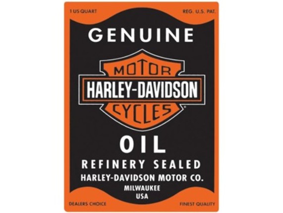 HDL-15527, H-D Oil Can Tin Sing