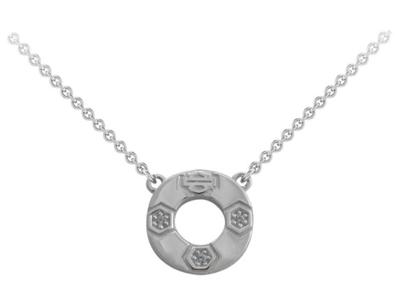 HDN0502, B&S Cirque Circle Necklace