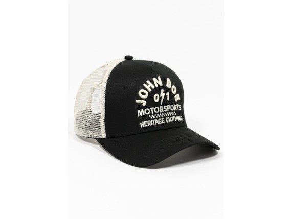 JDP1010, Trucker Cap Black/White
