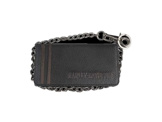 PM7700L-BLACK, "1903" Biker Bifold Tall