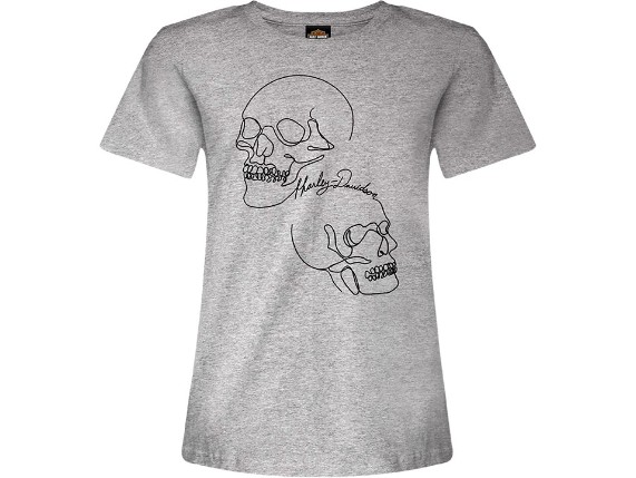 R0046073, Contour Skull T-Shirt