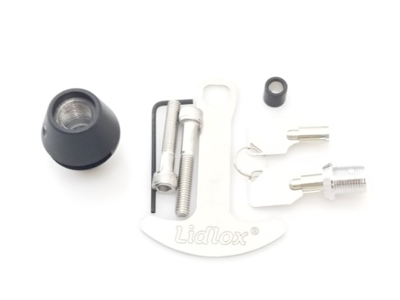 TS-2003-B, Lidlox Helmet Locks black