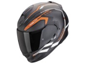 EXO-491 KRIPTA mattschwarz/orange/weiss