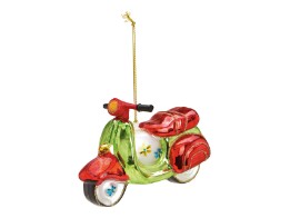 Motorroller Weihnachtsanhänger