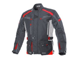 Torino II Jacke schwarz/grau/rot