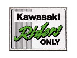 Kawasaki- Riders only Ninja Magnet