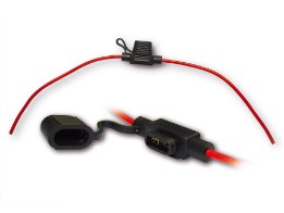Halter fÃ¼r Mini-Stecksicherungen 5 -30 Ampere, Spritzwasser