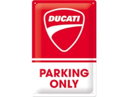 Schild Ducati Parking only
