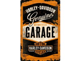 Blechschild Harley-Davidson Garage