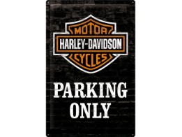 Blechschild Harley-Davidson Parking Only