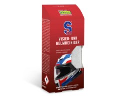 S100 Visier- und Helmreiniger Pumpf lasche inkl. Mikrofasertu