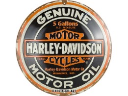 Harley Genuine Motor Oil Blechschild