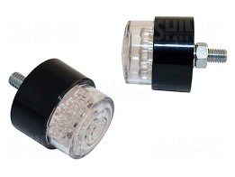 LED-Ruecklicht BULLET; rund; m, M8 Bolzen; E-gepr,
