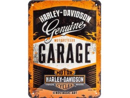 Harley Garage Blechschild
