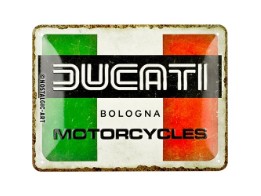 Ducati Blechschild Italy Giugiaro