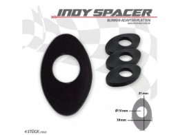 Indy Spacer "MV/KTM" | schwarz | St ahl VPE 4 Stck | Maße: L3