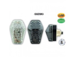 LED-Verkleidungsblinker passend für Suzuki,getönt,Paar, Maße:45x30x20