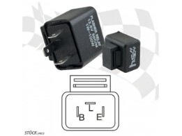 Blinkrelais für LED-Blinker, 3-Poli g 12V, 1-100w, (B=geschal