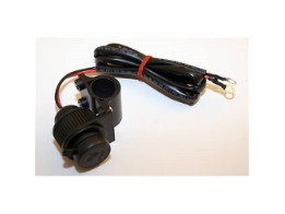 KFZ-Bordsteckdose mit Staubklappe 2V UNIVERSAL