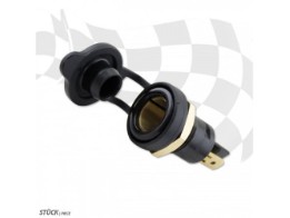 Bordsteckdose (klein) ABS | 12V/15A | DIN 4165 | Ø 12mm