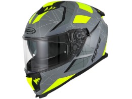 ROCC 390 Integralhelm mattgrau/gelb