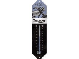 Thermometer Triumph - Motorcycle blu e