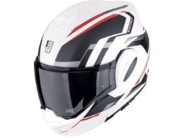 EXO-TECH EVO FURIO Mattweiss-Schwarz-Rot