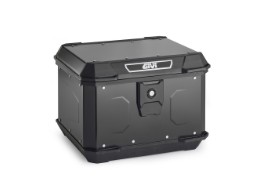 ALPINA Monolock Topcase aus Alumini um, schwarz, 44 L., mit U