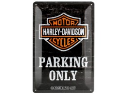 Harley Parking Only Blechschild