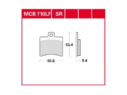 Scheibenbremsbelag MCB710