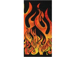 Schlauchschal Flames Black