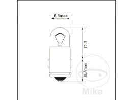 LAMPE 6V1.2W JMP