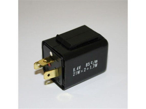 208-015, Blinkrelais, 3 Pole elektronisch 6 V