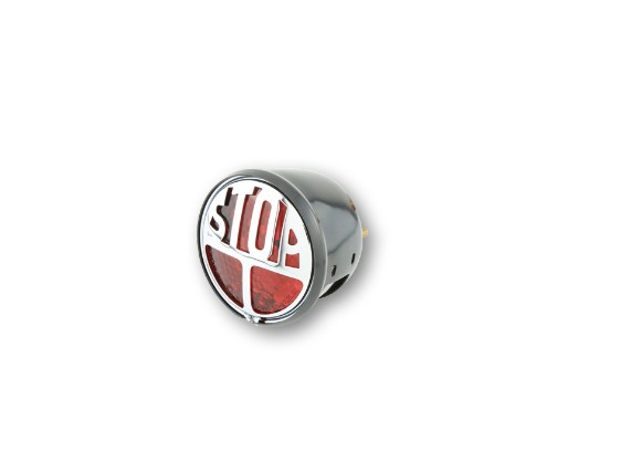 255-057, LED-Rücklicht STOP, rotes Glas, sc