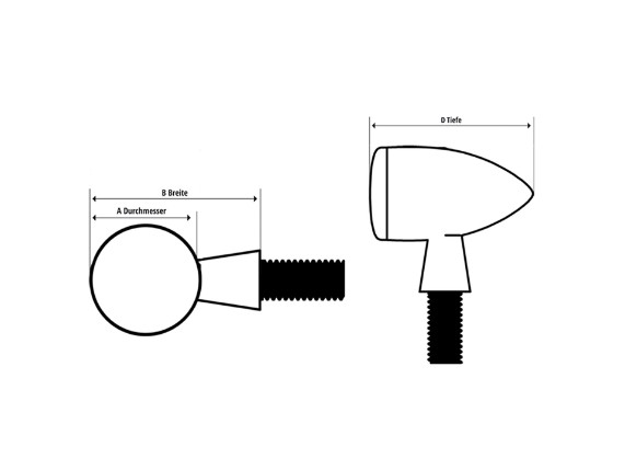 255-158, SHIN YO LED Rücklicht LIGHT GUIDE U