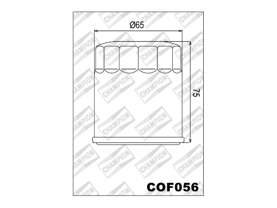 460-741, Ölfilter F 303 / COF056
