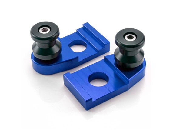 MTP22415-003, Bobbins Adapter CNC Alu blau