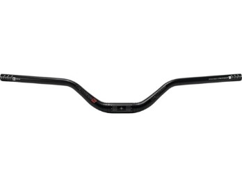 Lenkerbügel Ergotec Riser-Bar Alu, Ø31,8mm / Ø35mm, 780mm, schwarz/m