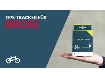 BikeTrax, GPS-Diebstahlschutz für eB ikes, ink Brose Anschlusskabel