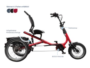 E-Dreirad Scoobo PX 545Wh 5-G