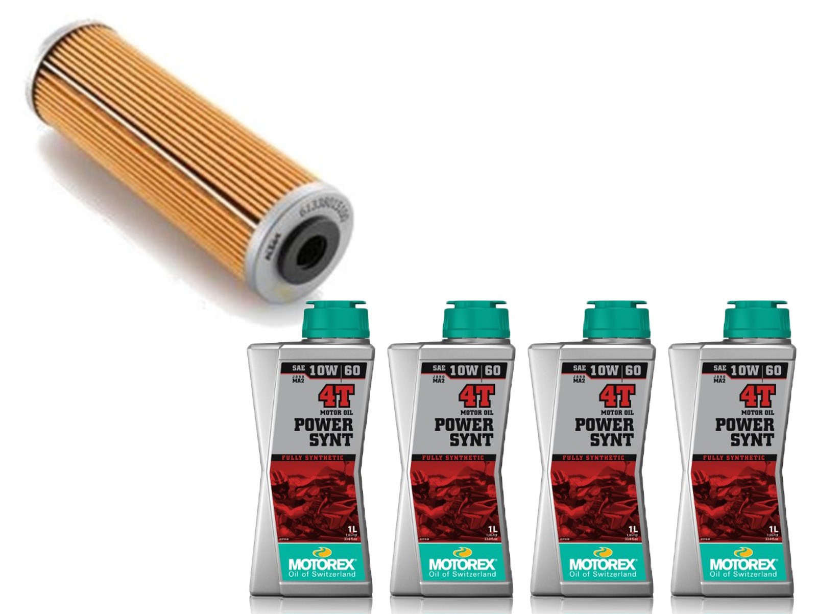 Ölfilter 2-Zylinder, mit 4L Power Synt 10W60