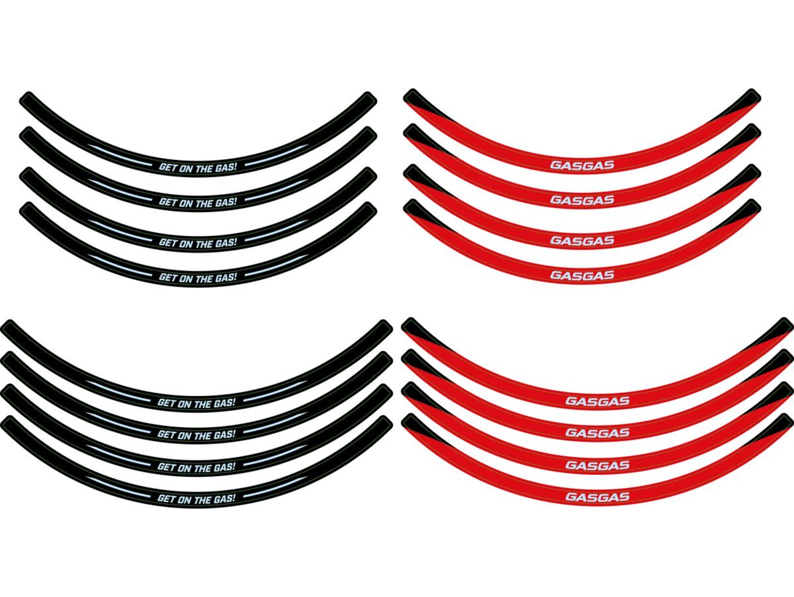 Felgenring-Aufkleberkit