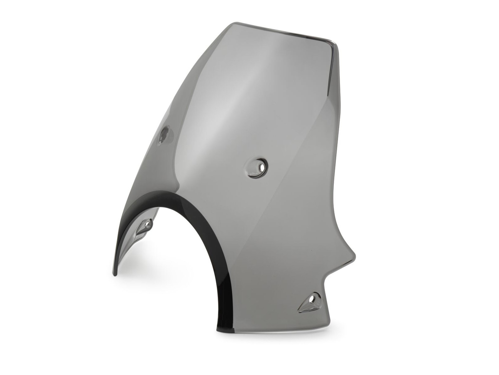 Windschild - rauch grau